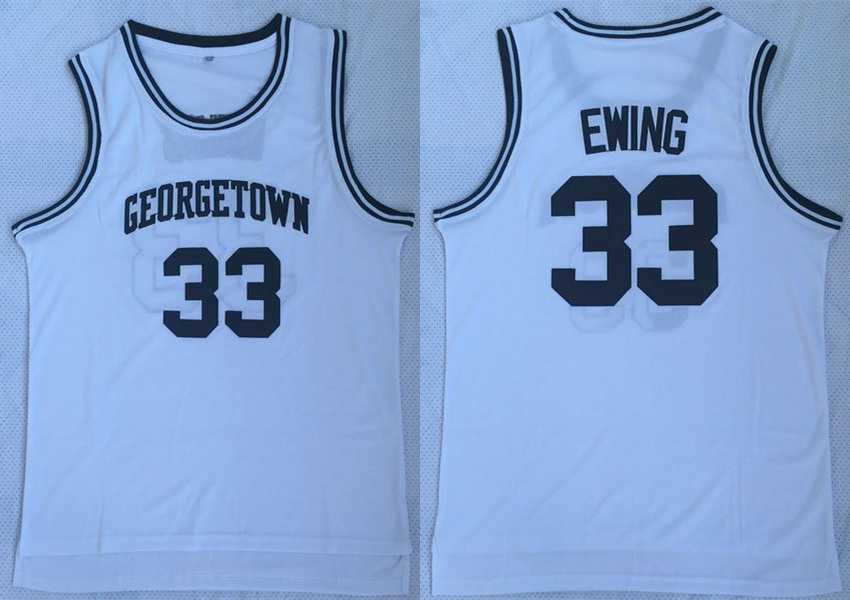 Georgetown University 33 Patrick Ewing White College Basketball Jersey,We sell and wholesale Georgetown University 33 Patrick Ewing White College Basketball Jersey on line form chian!